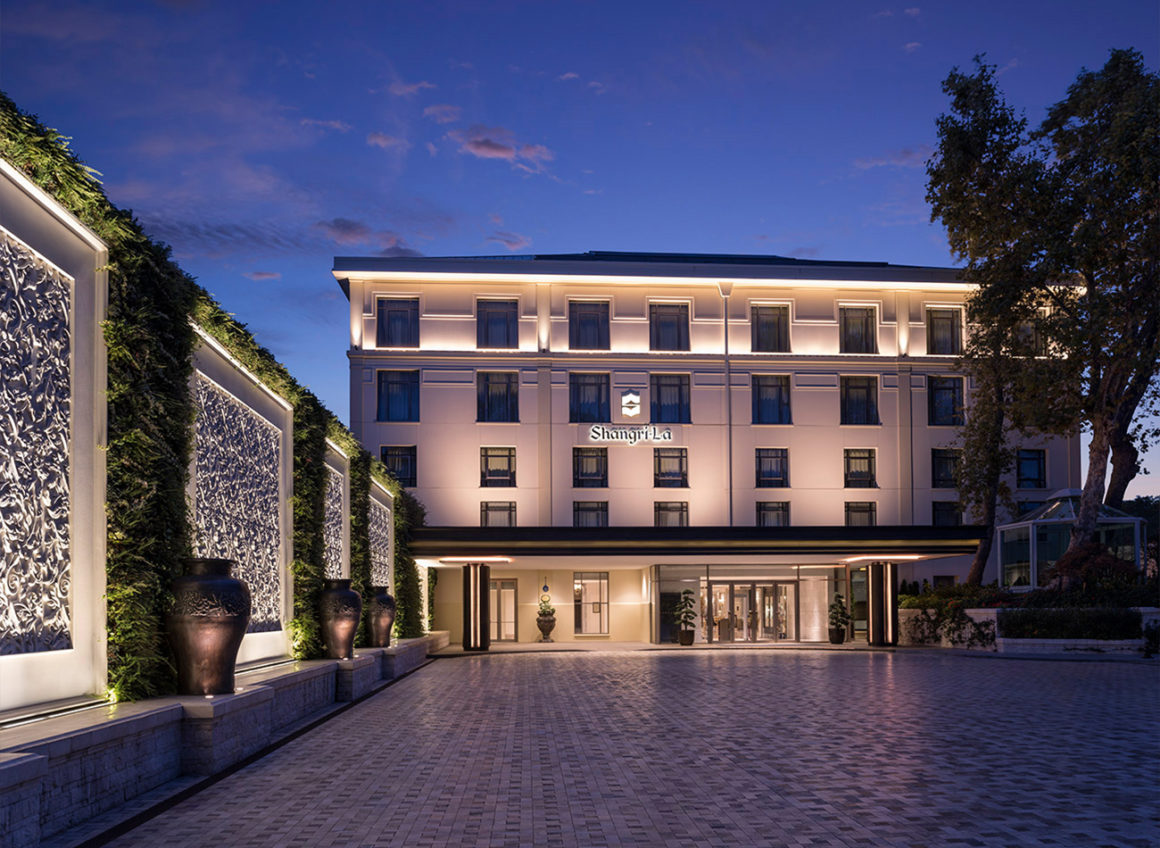Porte Cochere - Façade Shangri-La Bosphorus