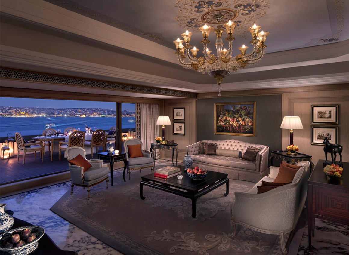Shangri-La Suite Living Area(1) Shangri-La Bosphorus