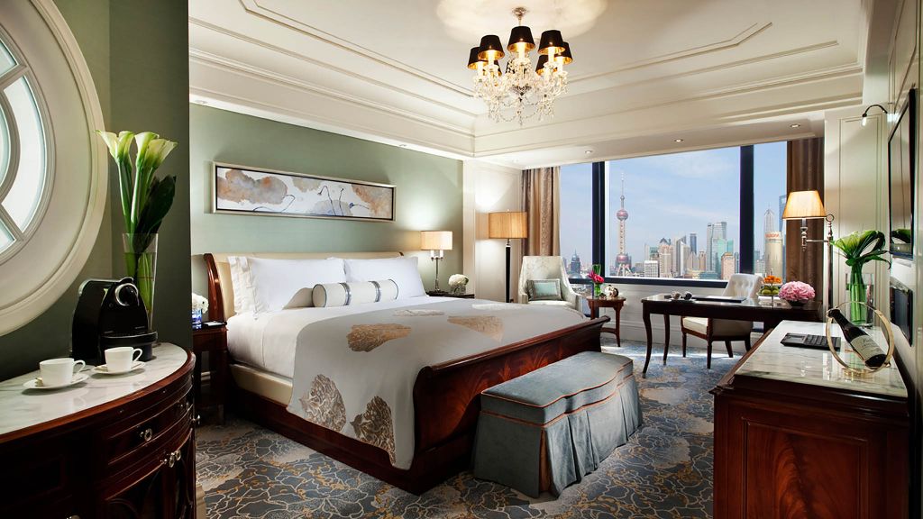 008108-06-Deluxe River King Room-2 Waldorf Astoria Shanghai on the Bund