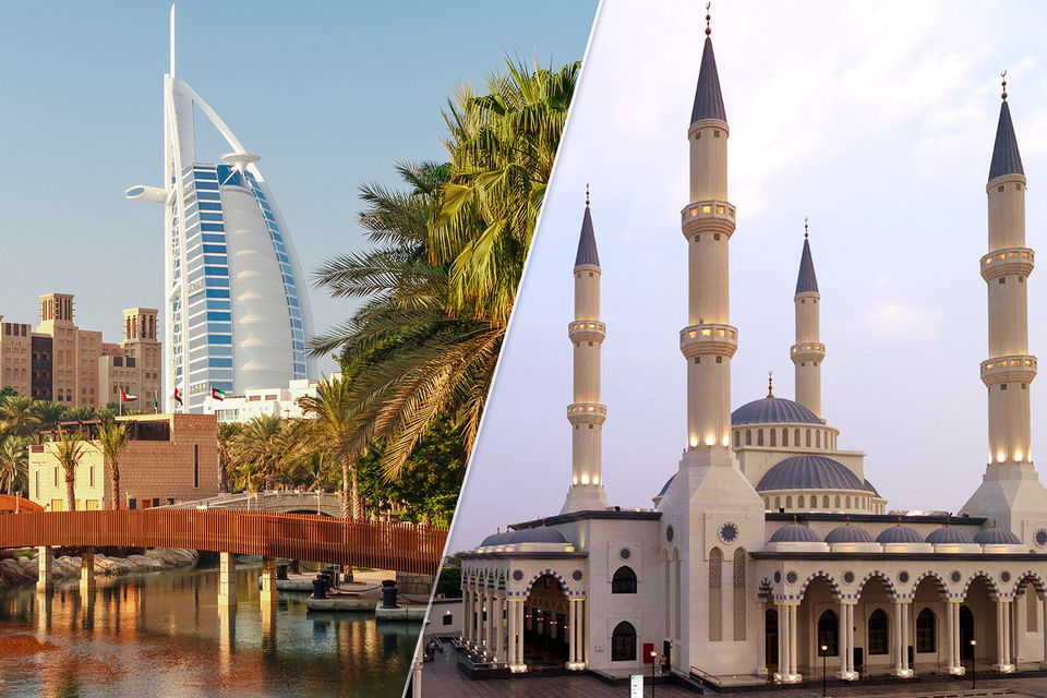 Dubai: Old and Modern Dubai City Tour with Blue Mosque Visit